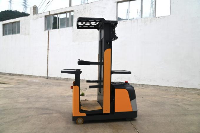 ISO Approved Warehouse Picker Machine электрический подъемный грузовик, специальный подъемник с платформой 1