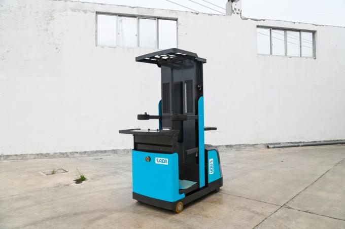 ISO Approved Warehouse Picker Machine электрический подъемный грузовик, специальный подъемник с платформой 0