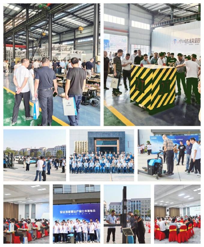 ISO Approved Warehouse Picker Machine электрический подъемный грузовик, специальный подъемник с платформой 12
